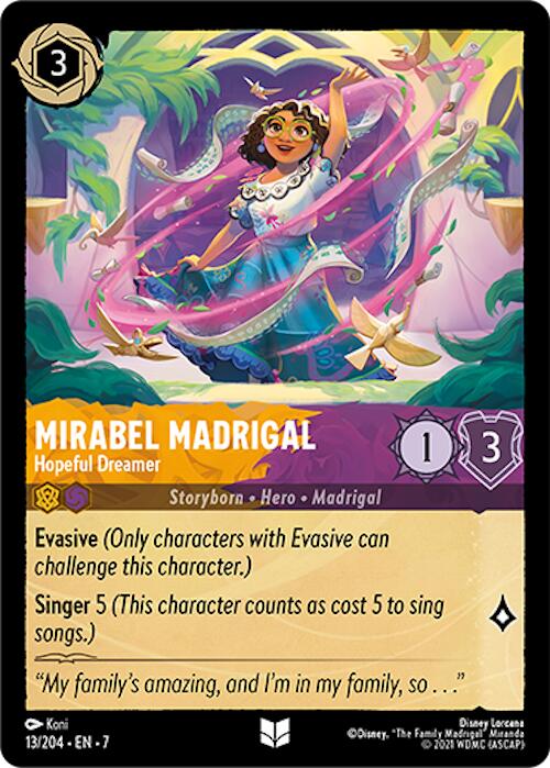Mirabel Madrigal - Hopeful Dreamer (13/204) [Archazia's Island] | Infinity Cards & Collectibles