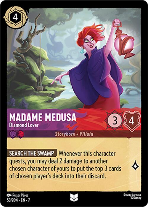 Madame Medusa - Diamond Lover (53/204) [Archazia's Island] | Infinity Cards & Collectibles