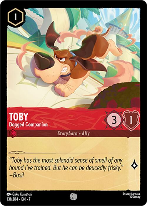 Toby - Dogged Companion (131/204) [Archazia's Island] | Infinity Cards & Collectibles