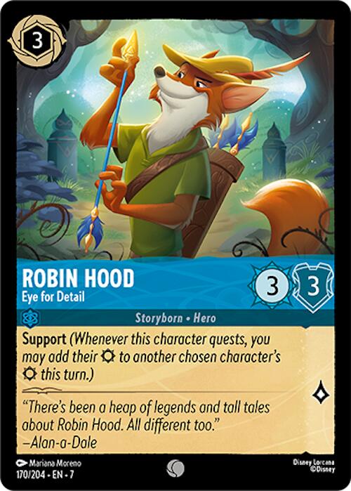 Robin Hood - Eye for Detail (170/204) [Archazia's Island] | Infinity Cards & Collectibles