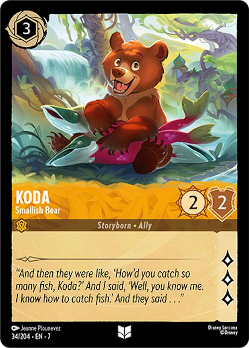Koda - Smallish Bear (34/304) [Archazia's Island] | Infinity Cards & Collectibles