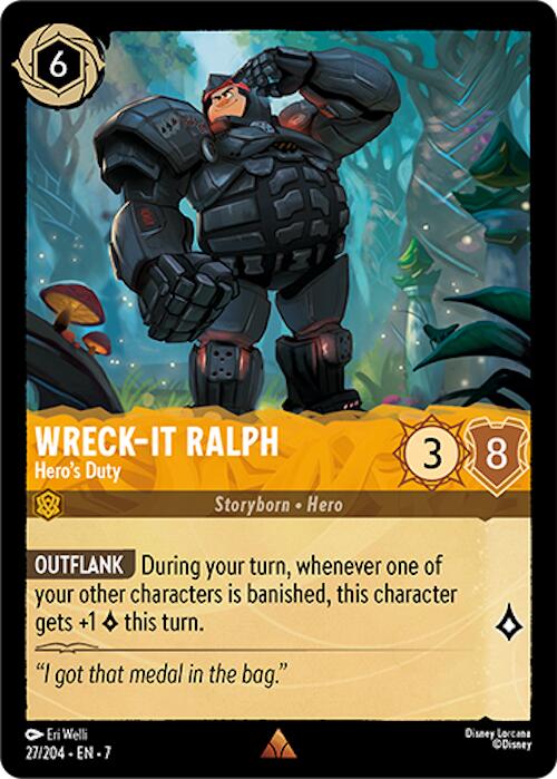 Wreck It Ralph - Hero's Duty (27/204) [Archazia's Island] | Infinity Cards & Collectibles