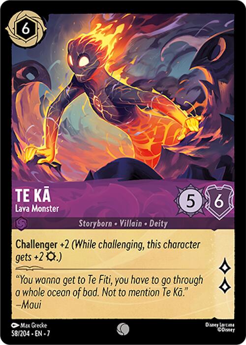 Te Ka - Lava Monster (58/204) [Archazia's Island]