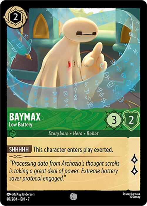 Baymax - Low Battery (87/204) [Archazia's Island] | Infinity Cards & Collectibles