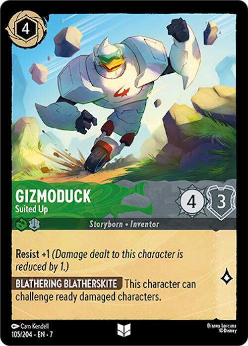 Gizmoduck - Suited Up (105/204) [Archazia's Island] | Infinity Cards & Collectibles