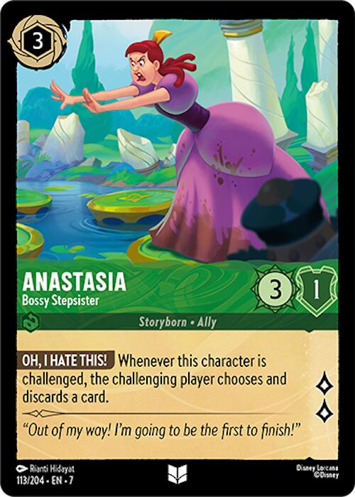 Anastasia - Bossy Stepsister (113/204) [Archazia's Island] | Infinity Cards & Collectibles