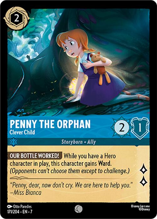 Penny the Orphan - Clever Child (171/204) [Archazia's Island] | Infinity Cards & Collectibles