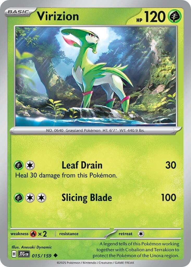 Virizion (015/159) [Scarlet & Violet: Journey Together] | Infinity Cards & Collectibles