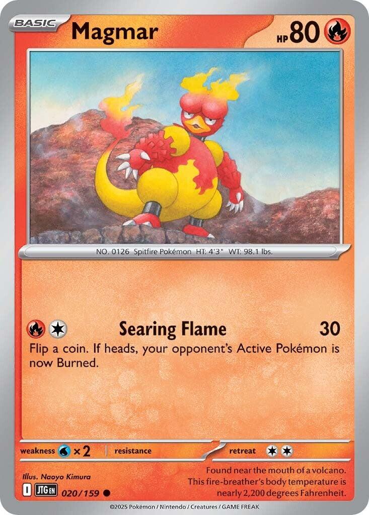 Magmar (020/159) [Scarlet & Violet: Journey Together] | Infinity Cards & Collectibles
