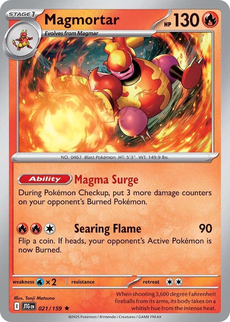 Magmortar (021/159) [Scarlet & Violet: Journey Together] | Infinity Cards & Collectibles