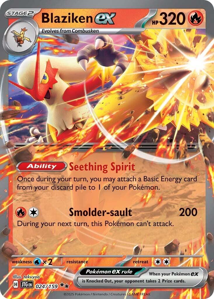 Blaziken ex (024/159) [Scarlet & Violet: Journey Together] | Infinity Cards & Collectibles