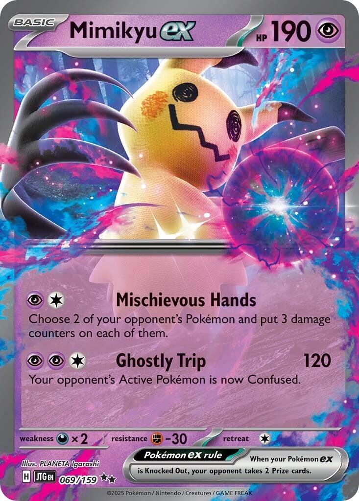 Mimikyu ex (069/159) [Scarlet & Violet: Journey Together] | Infinity Cards & Collectibles