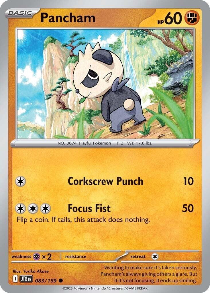 Pancham (083/159) [Scarlet & Violet: Journey Together] | Infinity Cards & Collectibles