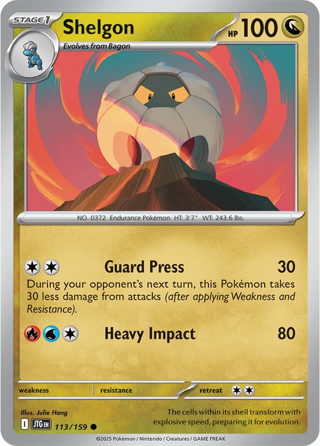 Shelgon (113/159) [Scarlet & Violet: Journey Together] | Infinity Cards & Collectibles