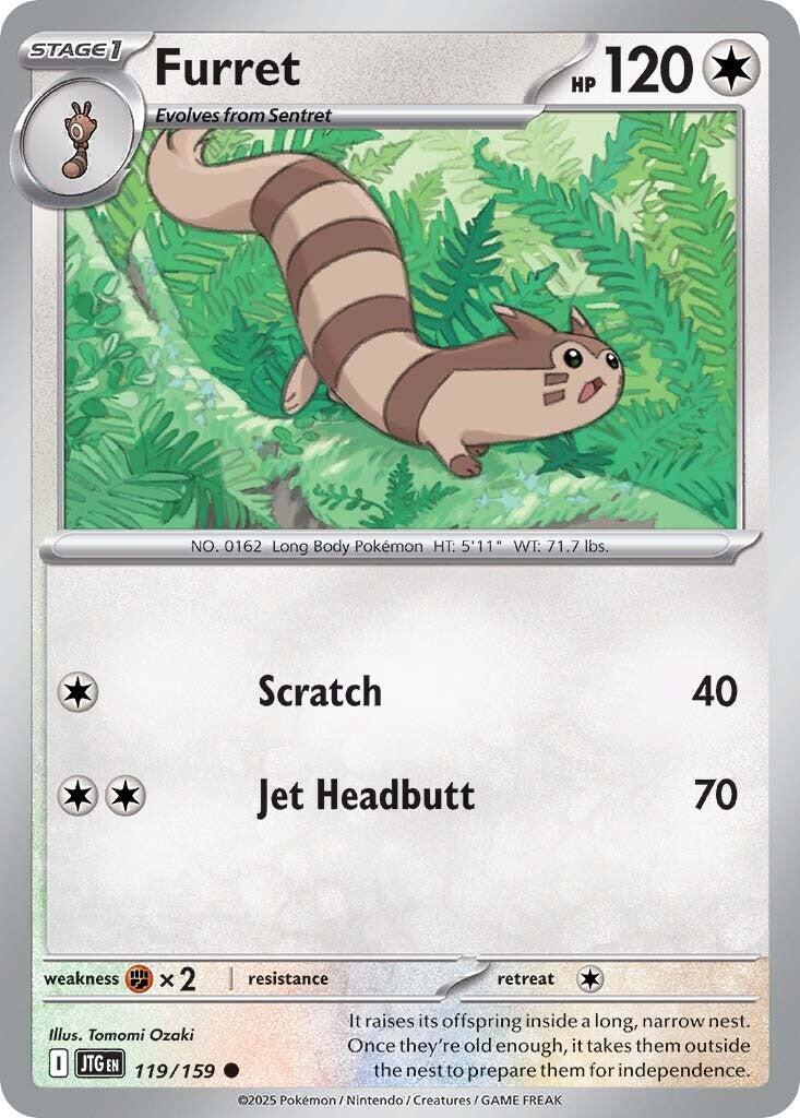 Furret (119/159) [Scarlet & Violet: Journey Together] | Infinity Cards & Collectibles
