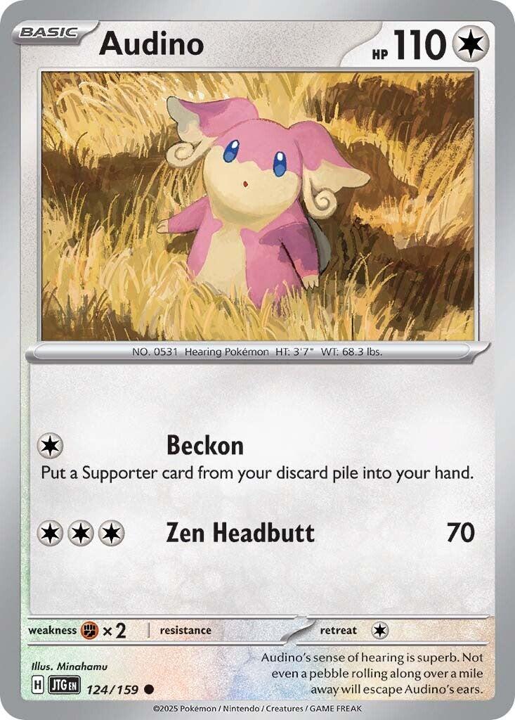 Audino (124/159) [Scarlet & Violet: Journey Together] | Infinity Cards & Collectibles