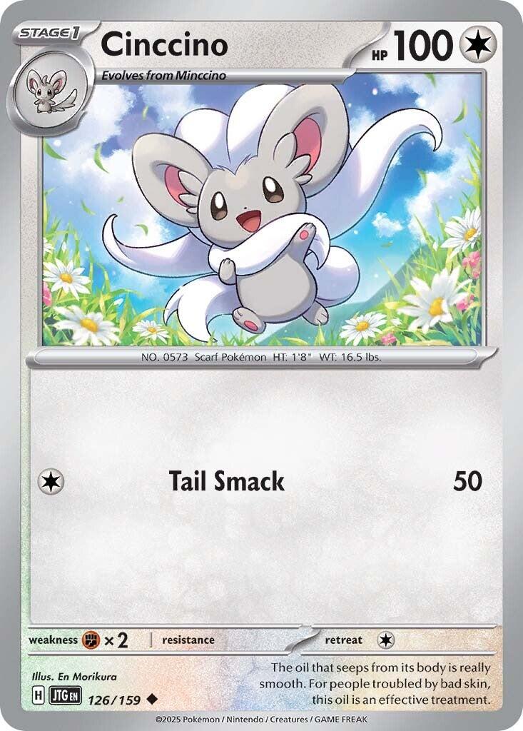 Cinccino (126/159) [Scarlet & Violet: Journey Together] | Infinity Cards & Collectibles