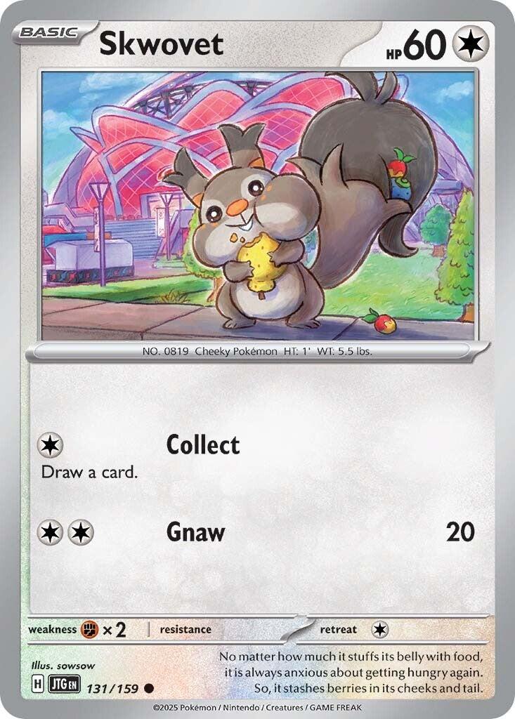 Skwovet (131/159) [Scarlet & Violet: Journey Together] | Infinity Cards & Collectibles