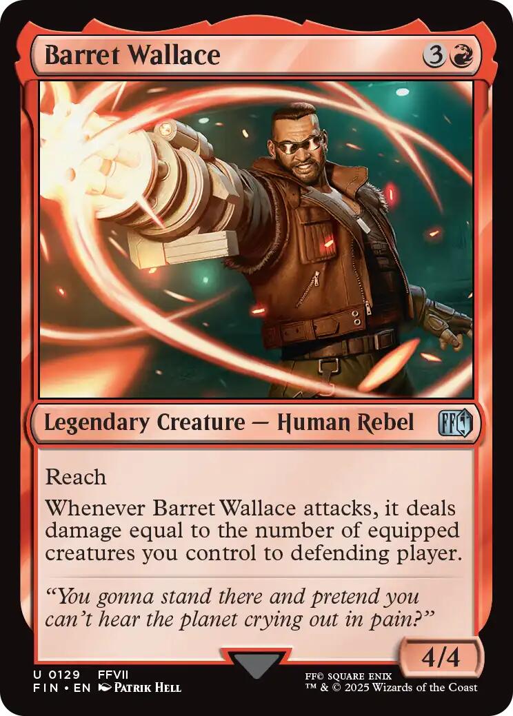 Barret Wallace [FINAL FANTASY] | Infinity Cards & Collectibles