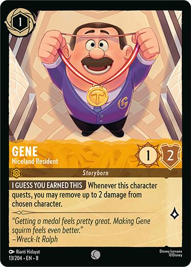Gene - Niceland Resident (13/204) [Reign of Jafar] | Infinity Cards & Collectibles