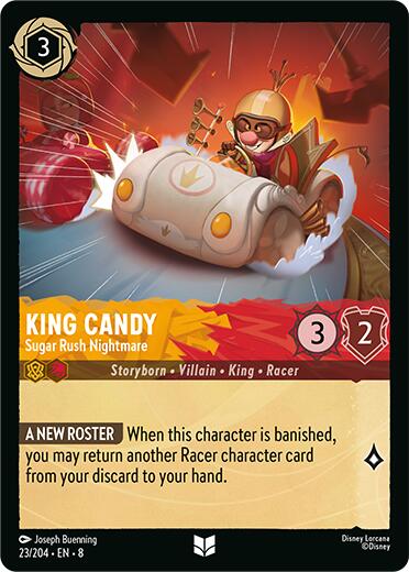King Candy - Sugar Rush Nightmare (23/204) [Reign of Jafar] | Infinity Cards & Collectibles