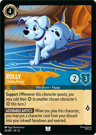Rolly - Chubby Puppy (26/204) [Reign of Jafar] | Infinity Cards & Collectibles