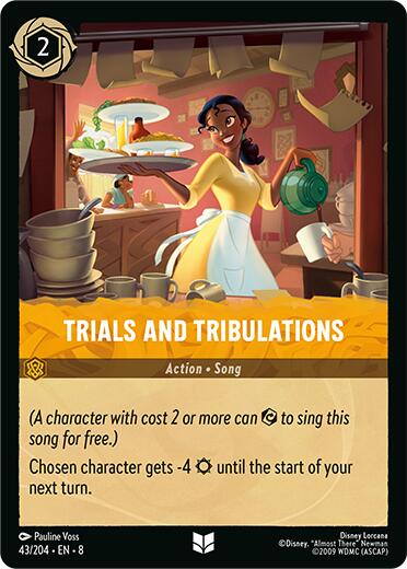 Trials and Tribulations (43/204) [Reign of Jafar] | Infinity Cards & Collectibles