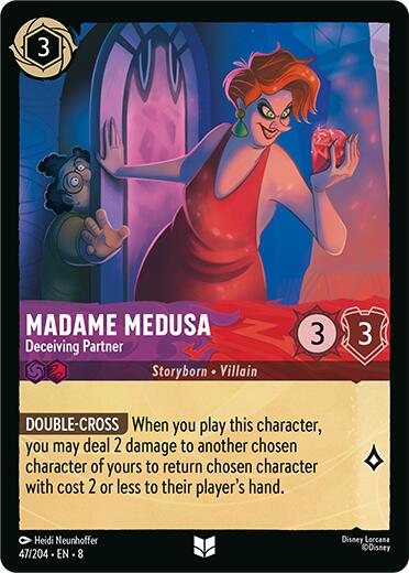 Madame Medusa - Deceiving Partner (47/204) [Reign of Jafar] | Infinity Cards & Collectibles