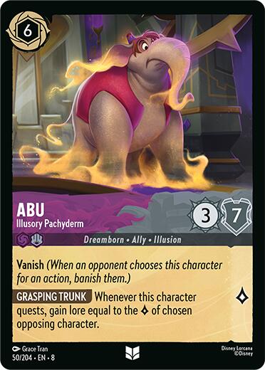 Abu - Illusory Pachyderm (50/204) [Reign of Jafar] | Infinity Cards & Collectibles