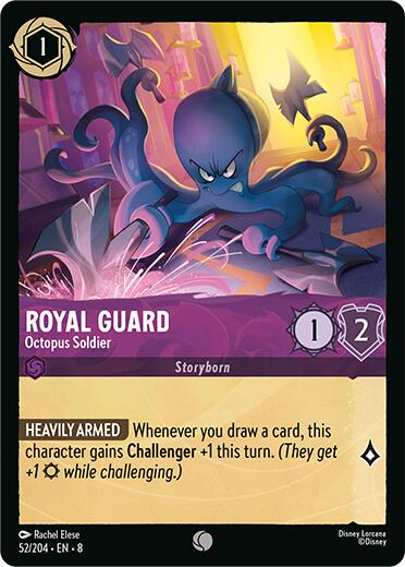 Royal Guard - Octopus Soldier (52/204) [Reign of Jafar] | Infinity Cards & Collectibles