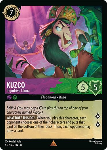 Kuzco - Impulsive Llama (67/204) [Reign of Jafar] | Infinity Cards & Collectibles