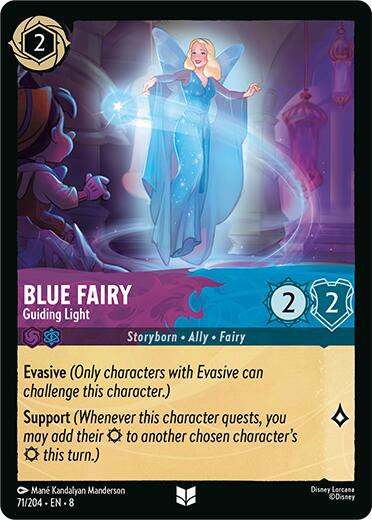 Blue Fairy - Guiding Light (71/204) [Reign of Jafar] | Infinity Cards & Collectibles