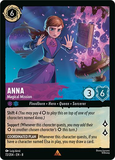 Anna - Magical Mission (72/204) [Reign of Jafar] | Infinity Cards & Collectibles