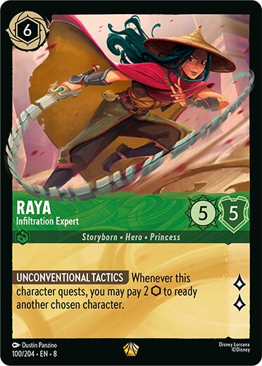 Raya - Infiltration Expert (100/204) [Reign of Jafar] | Infinity Cards & Collectibles