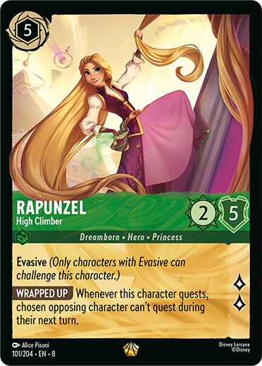 Rapunzel - High Climber (101/204) [Reign of Jafar] | Infinity Cards & Collectibles