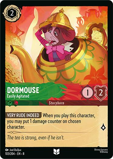 Dormouse - Easily Agitated (103/204) [Reign of Jafar] | Infinity Cards & Collectibles