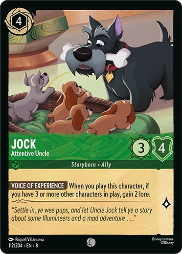 Jock - Attentive Uncle (112/204) [Reign of Jafar] | Infinity Cards & Collectibles