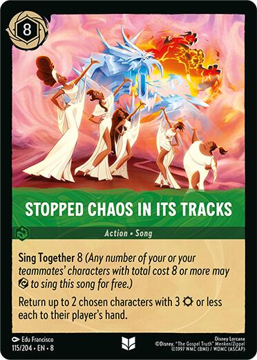 Stopped Chaos in Its tracks (115/204) [Reign of Jafar] | Infinity Cards & Collectibles