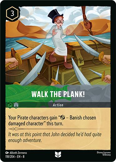 Walk the Plank (118/204) [Reign of Jafar] | Infinity Cards & Collectibles