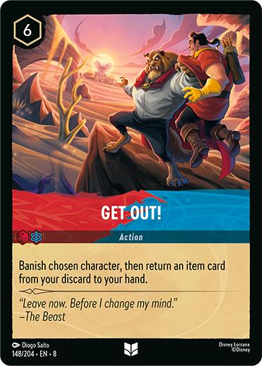Get Out! (148/204) [Reign of Jafar] | Infinity Cards & Collectibles