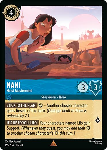 Nani - Heist Mastermind (165/204) [Reign of Jafar] | Infinity Cards & Collectibles