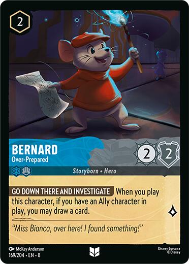Bernard - Over Prepared (169/204) [Reign of Jafar] | Infinity Cards & Collectibles