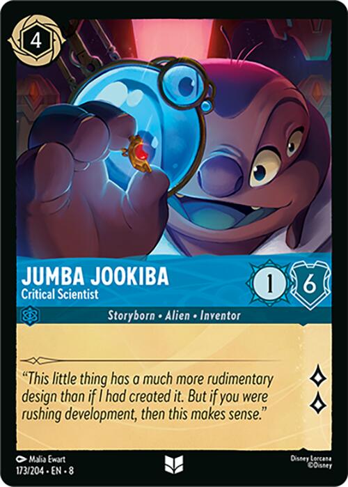 Jumba Jookiba - Critical Scientist (173/204) [Reign of Jafar] | Infinity Cards & Collectibles