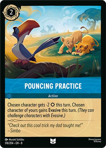 Pouncing Practice (176/204) [Reign of Jafar] | Infinity Cards & Collectibles