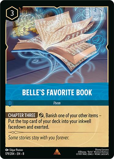 Belle's Favorite Book (179/204) [Reign of Jafar] | Infinity Cards & Collectibles