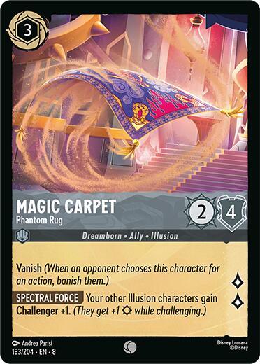 Magic Carpet - Phantom Rug (183/204) [Reign of Jafar] | Infinity Cards & Collectibles