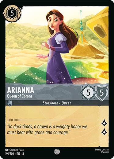 Arianna - Queen of Corona (191/204) [Reign of Jafar] | Infinity Cards & Collectibles