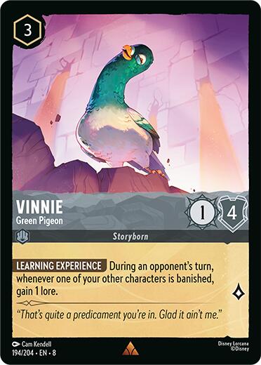 Vinnie - Green Pigeon (194/204) [Reign of Jafar] | Infinity Cards & Collectibles