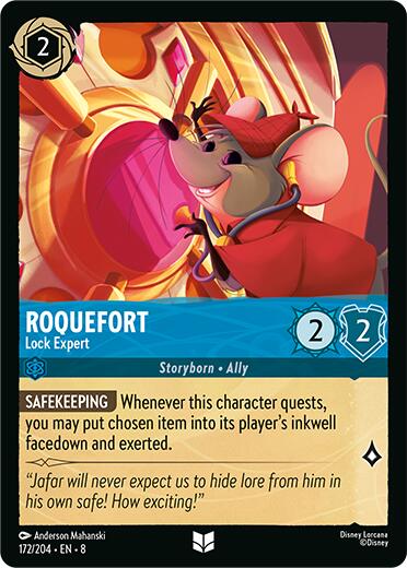 Roquefort - Lock Expert (172/204) [Reign of Jafar] | Infinity Cards & Collectibles