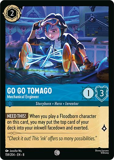 Go Go Tomago - Mechanical Engineer (159/204) [Reign of Jafar] | Infinity Cards & Collectibles